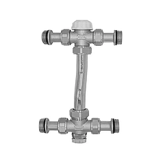 Комплект для теплої підлоги Gross з триходовим термостатичним клапаном