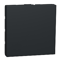 Заглушка 45х45 Unica New антрацит NU986654