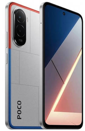 Смартфон POCO M7 6/128GB Silver, фото 2