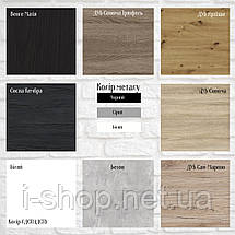 Шафа Анжело Ferrum-decor на 5 полиць 2 двері 1900x600x380 ДСП Дуб Сонома 16 мм (FRD-104980), фото 2