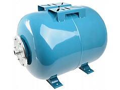 Гідроаккумулятор 80 л, горизонтальний, синій