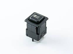 Кнопка пічки ГАЗ 24В 4к (3842.3710-02.15) (P.R.C)