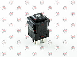 Кнопка панелі протитуманна 24В 5 контактів ГАЗ (3842.3710-05.03М) (АВАР)