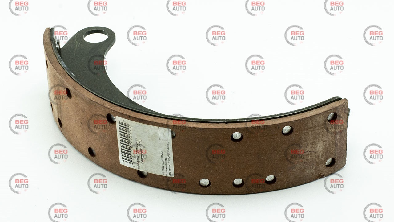 Гальмівні колодки передні ГАЗ-66 (66-3501090-А) (P.R.C), фото 1