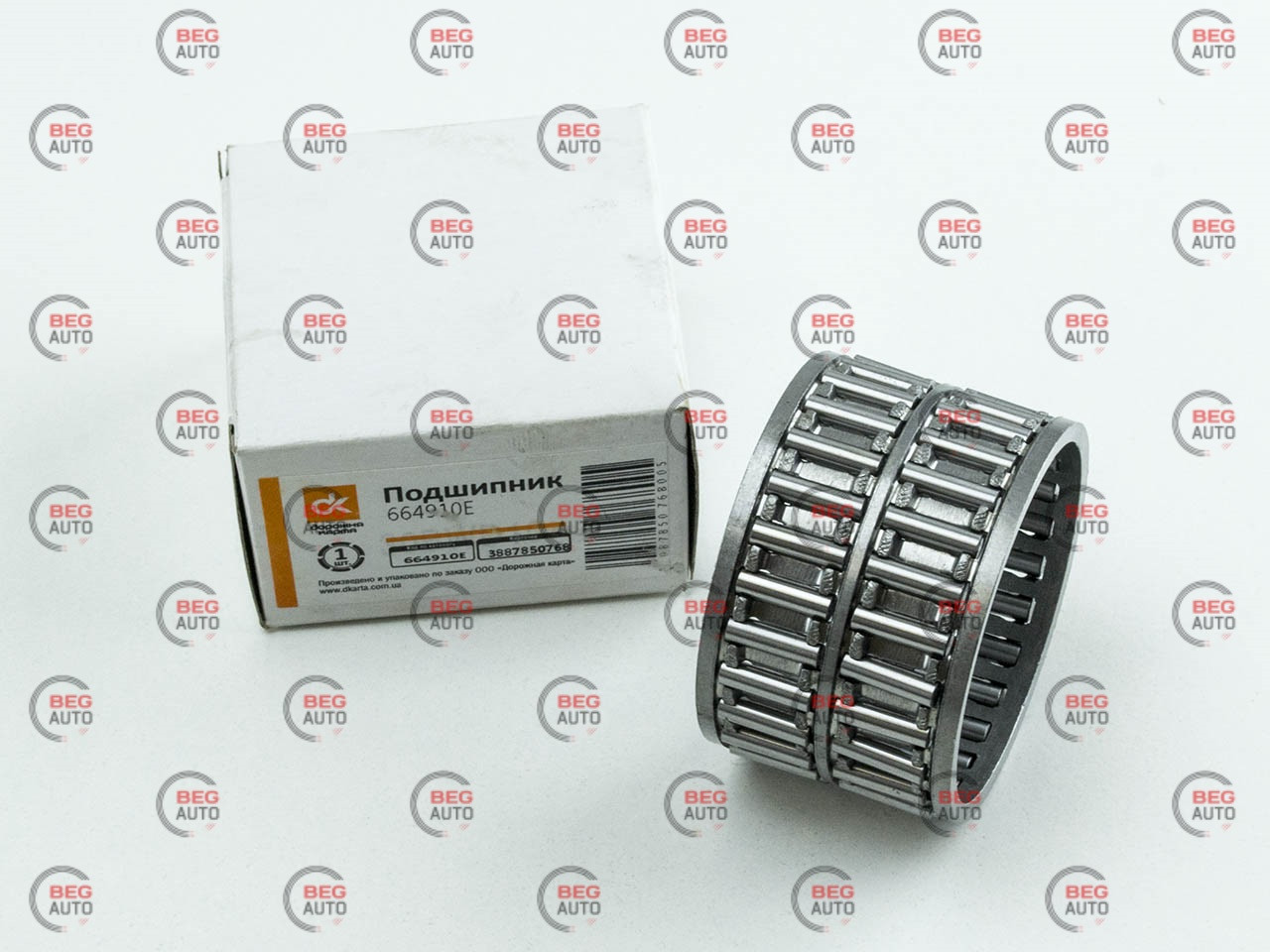 Підшипник КПП голчастий Валдай (664910Е), фото 1