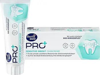Dontodent PRO+ Sensitive Direkt, 75 мл