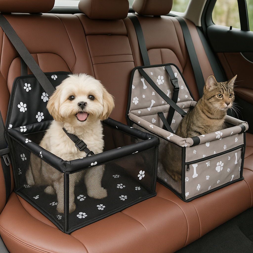 Сумка-переноска для собак і кішок автомобільне крісло для тварин сумка-органайзер для перевезення автокрісло, фото 1