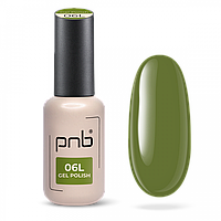 Гель лак PNB 06L Quiet Olive, 8 мл