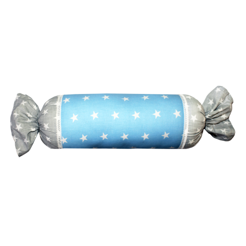 Подушка Хатка Цукрова з сірим