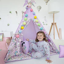 Вігвам Фіолетові Єдинороги (Індивідуальний набір) — Великий
