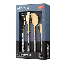 Набір столових приборів ARDESTO Gemini Marmo AR1916MWS