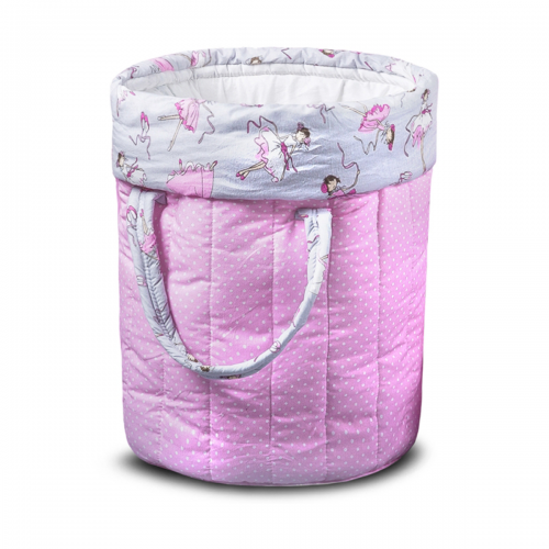 Кошик для іграшок Балерини 50 x 40 см, фото 1
