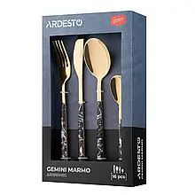 Набір столових приборів ARDESTO Gemini Marmo AR1916MBS