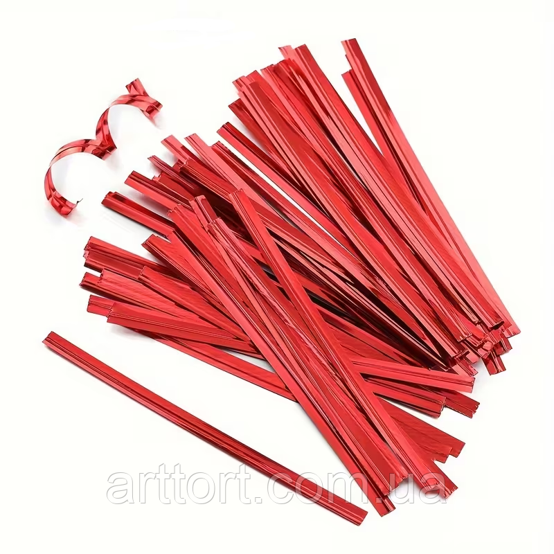 Дротяна зав’язка фольгована, фото 1