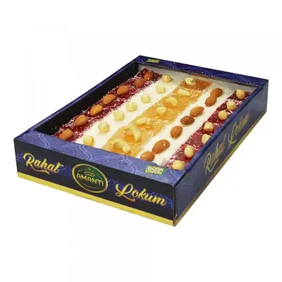 Рахат-лукум Султан Асорті з горіхом №2 1,5кг Amanti
