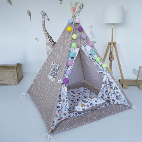 Вігвам Хатка комплектducine з подушкою — Малюк