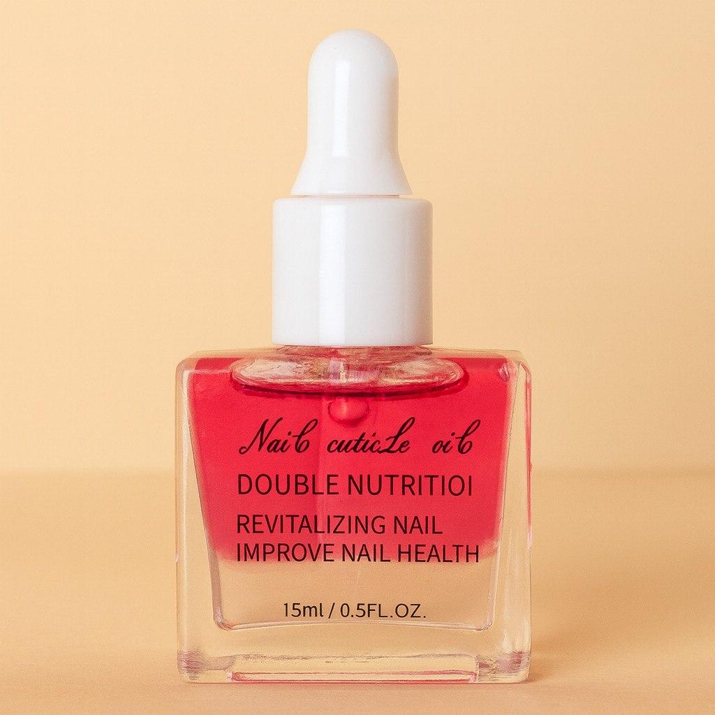 Олія для кутикули двофазна 15мл( Полуниця)