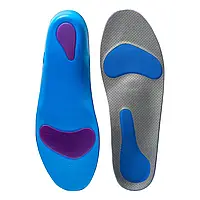 Устілки ортопедичні амортизувальні Преміум, двокомпонентні у разі п'яткової шпори, OMP-975 S, OrtoMed