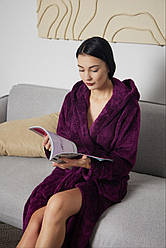 Халат МАХРОВИЙ ВЕЛСОФТ жіночий довгий TOMIKO МАРСАЛА 1023