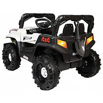 Дитячий електромобіль Spoko SP-V80 білий, фото 5