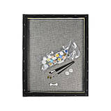 Картина за номерами Патріотична Господарка на чорному фоні 40х50 см Strateg (AH1141), фото 2