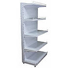 Стелаж торговий металевий 1900х950 мм, приставний стелаж односторонній Рістел, стелаж для продуктів, стелаж для техніки, для, фото 6