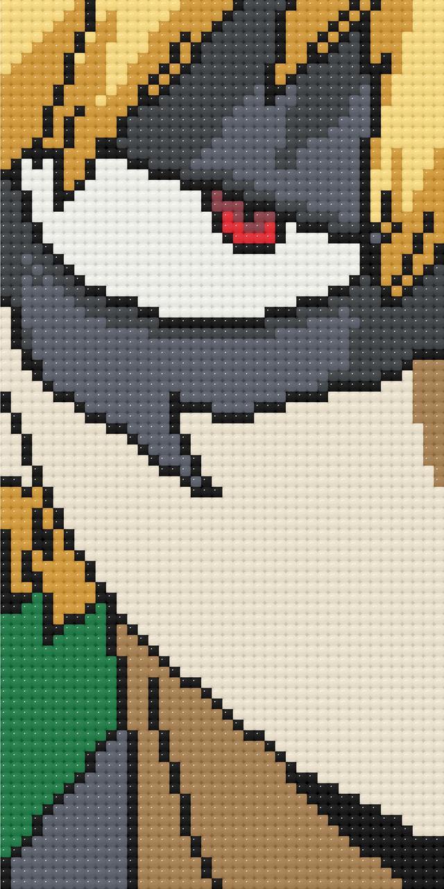 Алмазна мозаїка Кацукі Бакуго (Моя геройська академія) 12х24 см Орігамі (ODM0136), фото 1