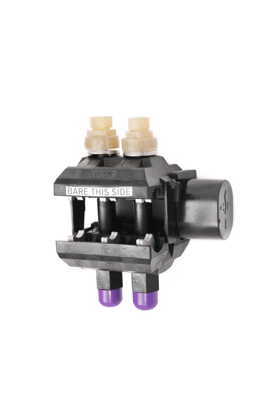 Проколюючий відгалужувальний затискач NTDC28401AFA 50-150/50-120, з'єднувальний, стійкий до агресивних середовищ, фото 1