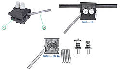 Пристосування для захисту від дуги TNDC28401FAECL, для захисту проводів напругою 6-20 кВ