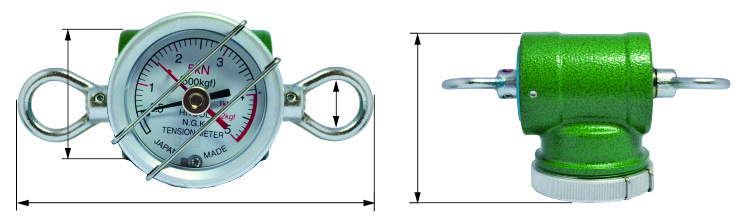 Динамометр ТМ-10, макс. натяжение 1000 кг, для монтажа и проверки натяжения ремней, фото 1