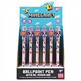 Ручка кулькова Minecraft Girl 0.7 мм синя Yes 1шт (412176), фото 2