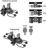 Відгалужувальний проколюючий затискач TT2D 83 F3 25-95/2x6-35, з'єднувальний, для ЛЭП, фото 2