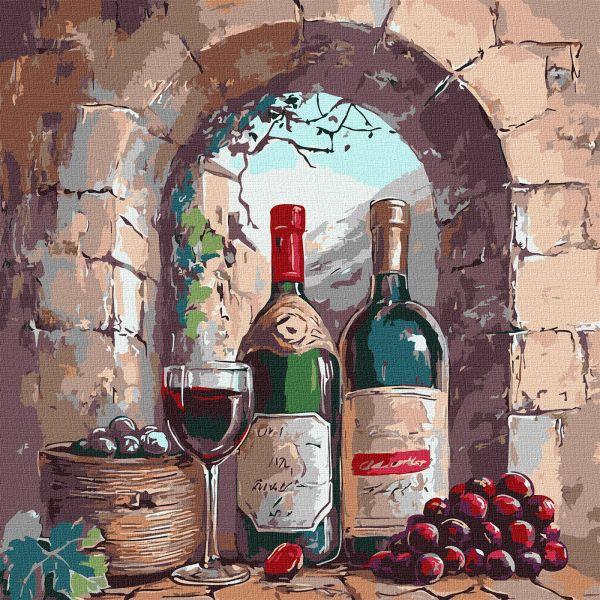 Картина за номерами Смак витримки art_selena_ua 40х40 Ідейка (KHO5729), фото 1