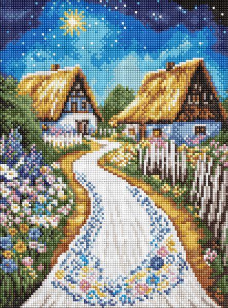 Алмазна мозаїка Хатина art_selena_ua 30х40 Ідейка (AMO8219), фото 1