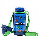 Пляшка для води на літо дитяча YES Minecraft 360 мл (708449), фото 4