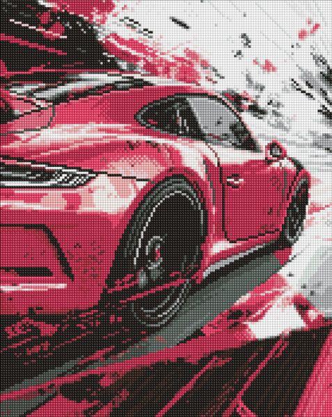 Алмазна мозаїка Рожевий стиль art_selena_ua 40х50 Ідейка (AMO8251), фото 1