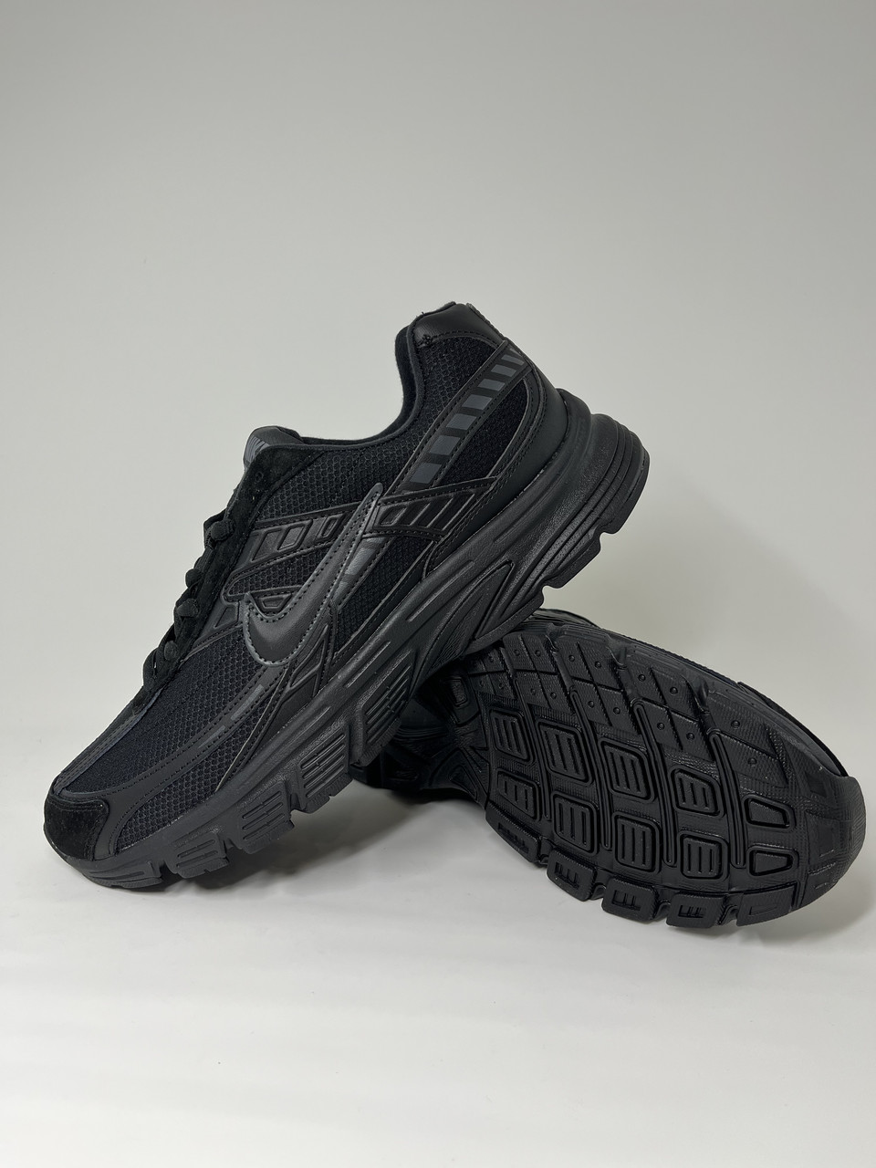 Чоловічі термо кросівки Nike Initiator Gore-Tex Triple Black чорні водонепроникні