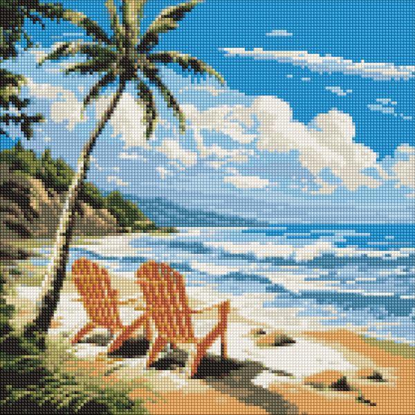 Алмазна мозаїка Світ для закоханих art_selena_ua 40х40 Ідейка (AMO7984), фото 1