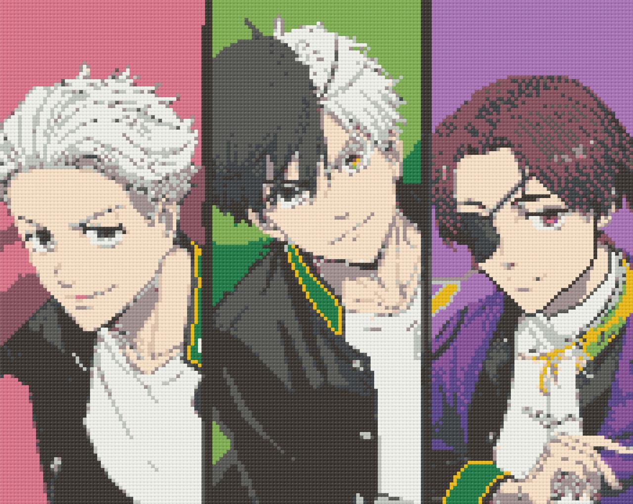 Алмазна мозаїка Вітролом 40*50 см Орігамі (OD6019), фото 1