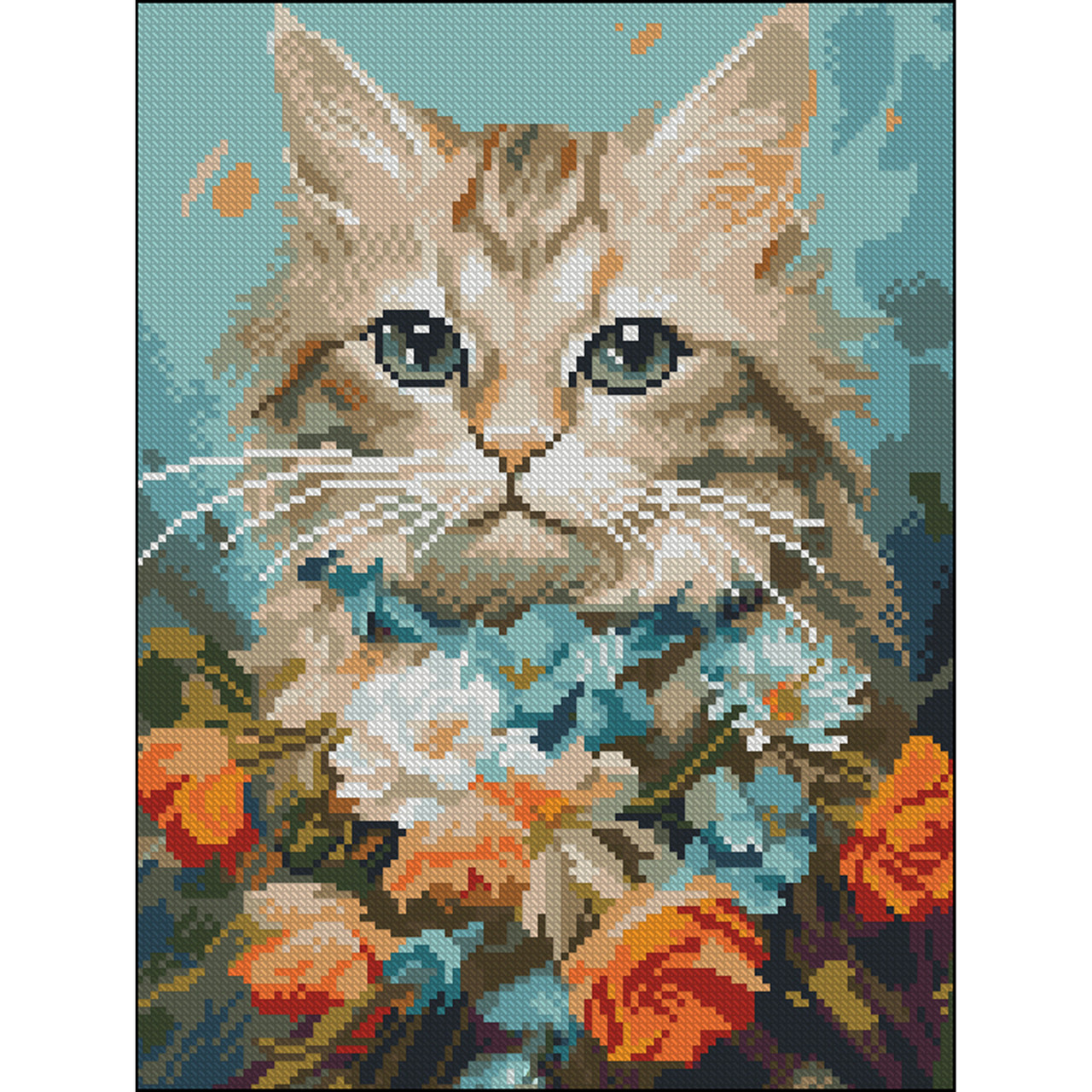 Алмазна мозаїка Маленька радість без підрамника 30х40 см Strateg (ZAV3040-22), фото 1