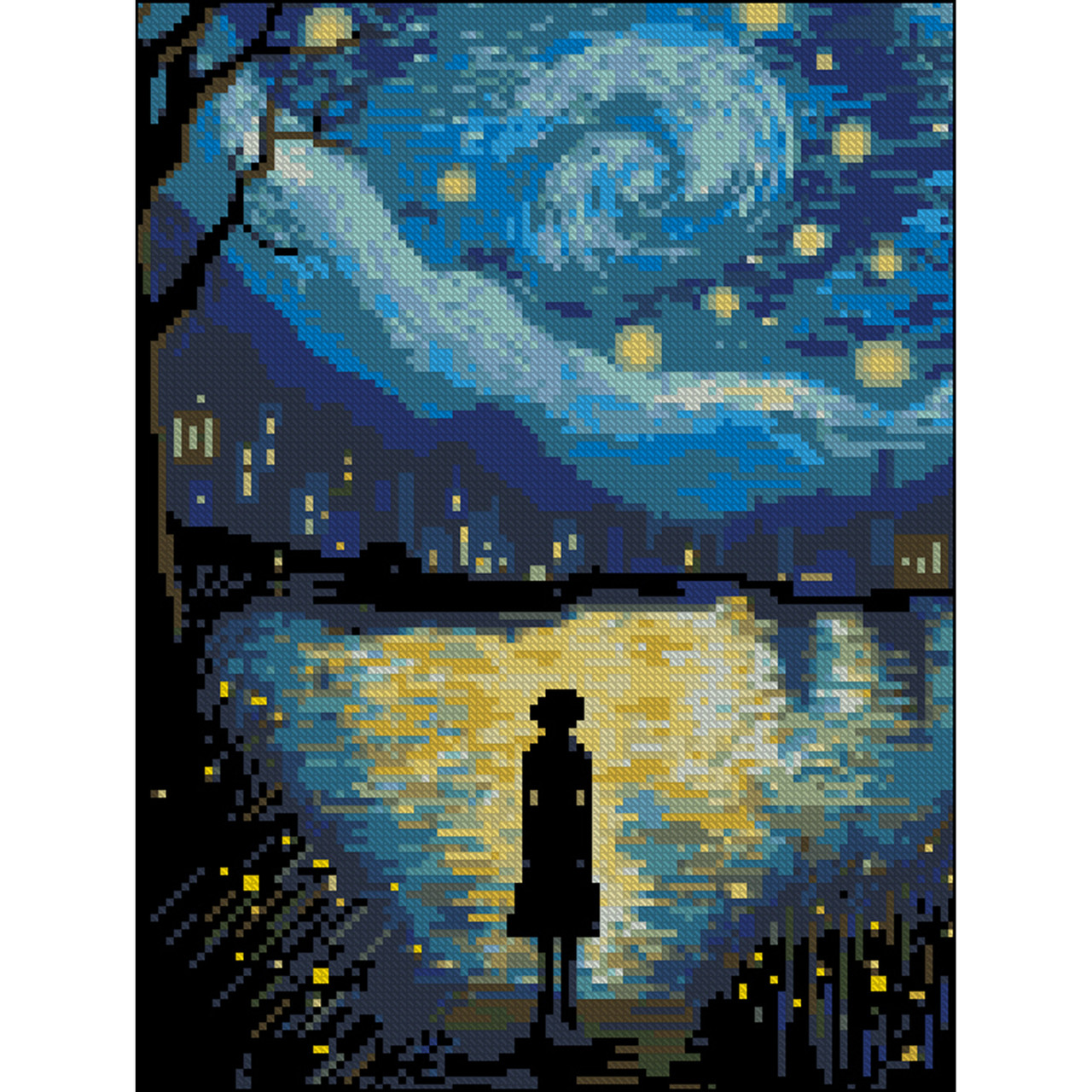 Алмазна мозаїка Передчуття без підрамника 30х40 см Strateg (ZAV3040-41), фото 1