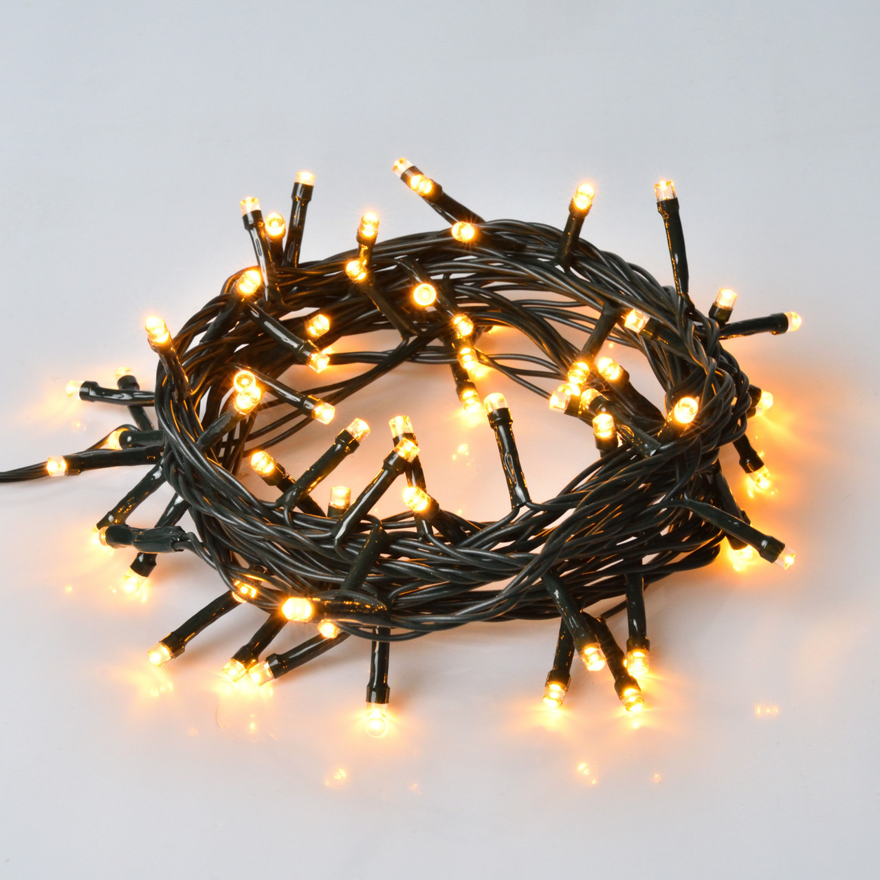 Електрогірлянда Yes! Fun Нитка 70 LED, жовта, 4,9 м, 8 режимів миготіння (974852), фото 1