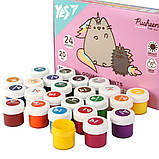 Фарби гуашеві Yes Pusheen 24 кольорів по 20 мл (230404), фото 4
