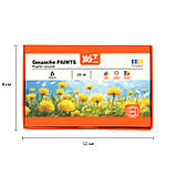 Фарби гуашеві Yes Orange Line 6 кольорів по 20 мл (230430), фото 2
