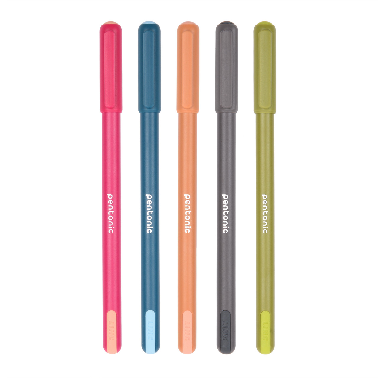 Ручка кулькова LINC Pentonic Colours 0,7мм стенд 100 шт синя (420462), фото 1