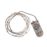 Електрогірлянда Yes! Fun Нитка на мідному дроті 20 LED зелена, 2 м статична батарейки (975026), фото 3