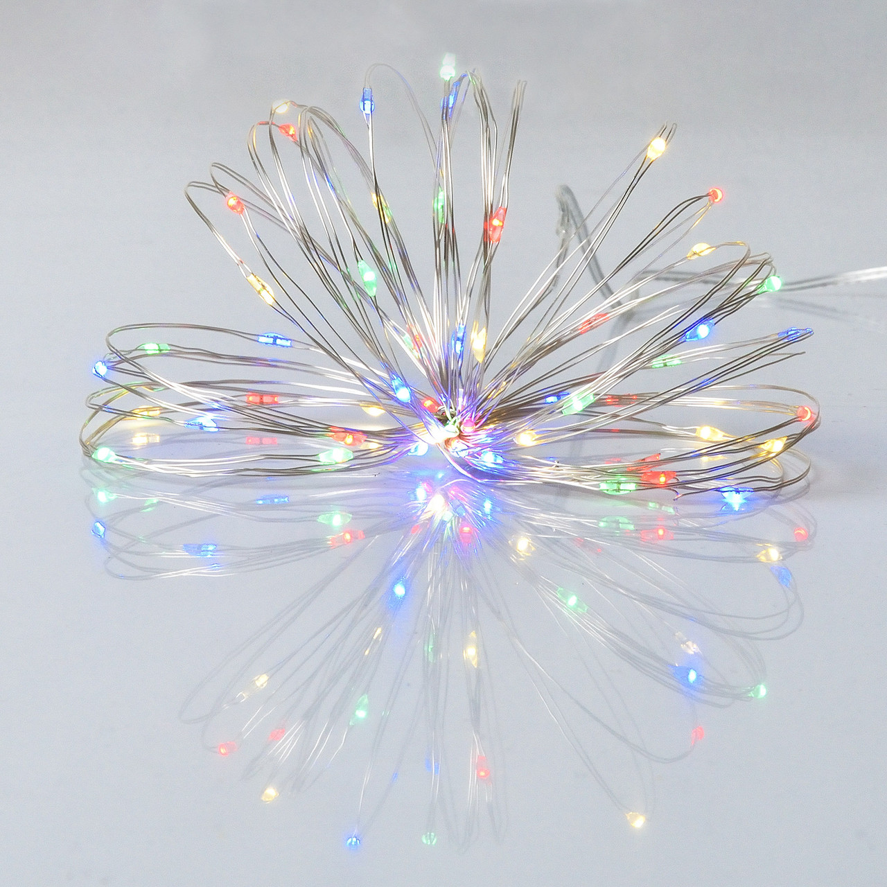 Електрогірлянда Yes! Fun Нитка на мідному дроті 60 LED різнокольор 6 м статич батарейки (975031), фото 1