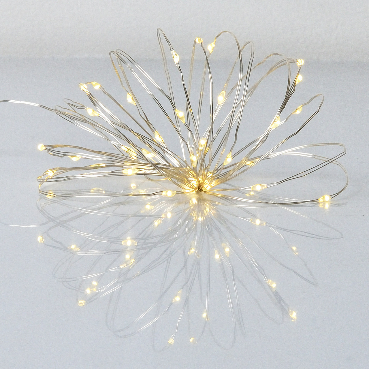 Електрогірлянда Yes! Fun Нитка на мідному дроті 50 LED теплий білий 5 м статич USB (975040), фото 1