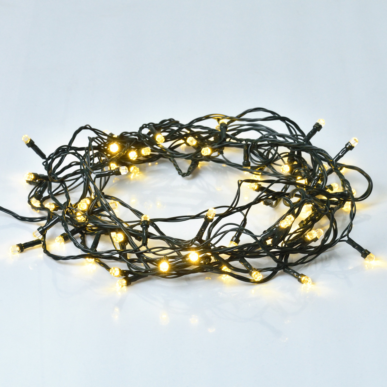 Електрогірлянда Yes! Fun Діамант 8 мм 80 LED, тепло-біла, 8 м, 8 режимів миготіння (975052), фото 1