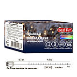 Електрогірлянда Yes! Fun Нитка 70 LED, різнокольорова, 4,9 м, статична, на батарейках (975058), фото 3